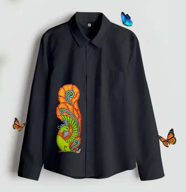 Mayil Onam Printed Shirt Unisex